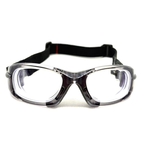 PROGEAR ASTM F803 CLEAR GREY EYEGLASSES SUNGLASSES FRAMES 52-18 - Picture 1 of 5